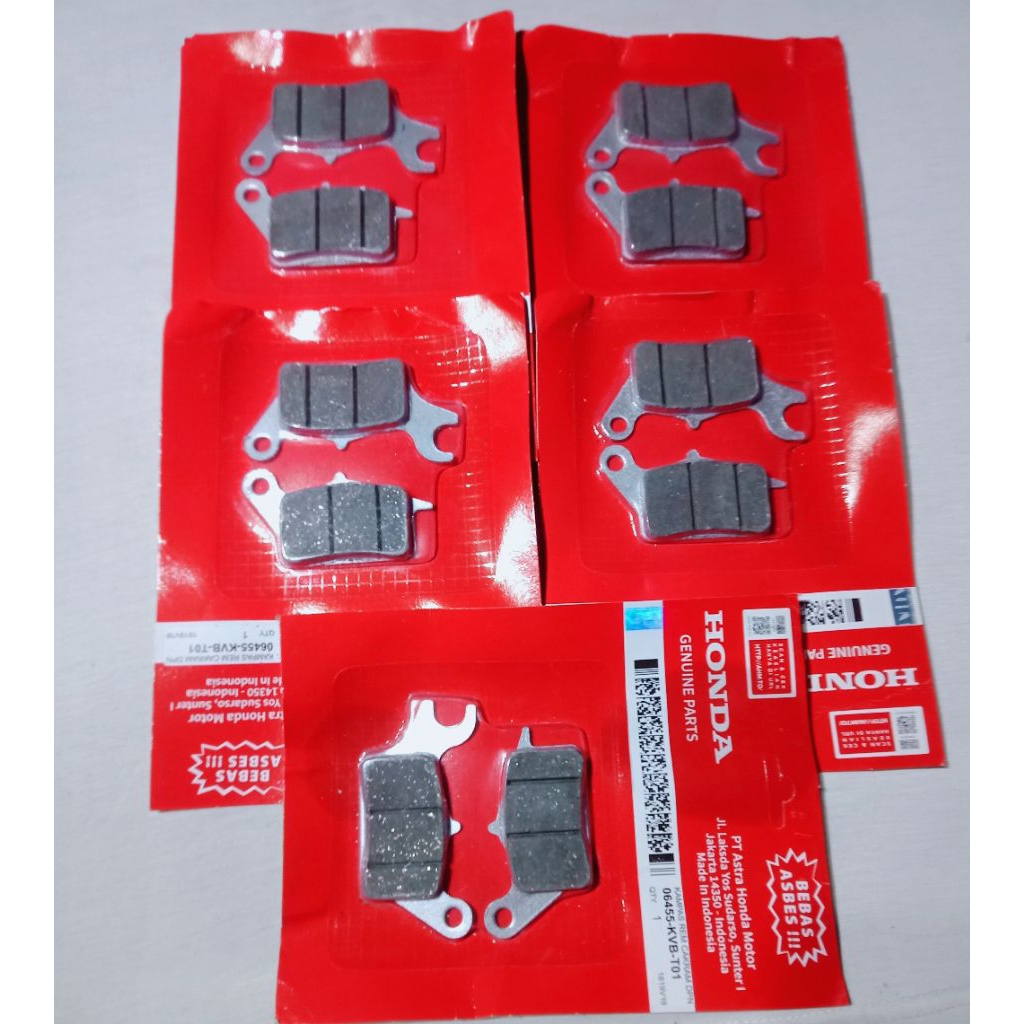 Dispad Kampas Rem Depan Honda  Beat Schoopy Kvb- T01