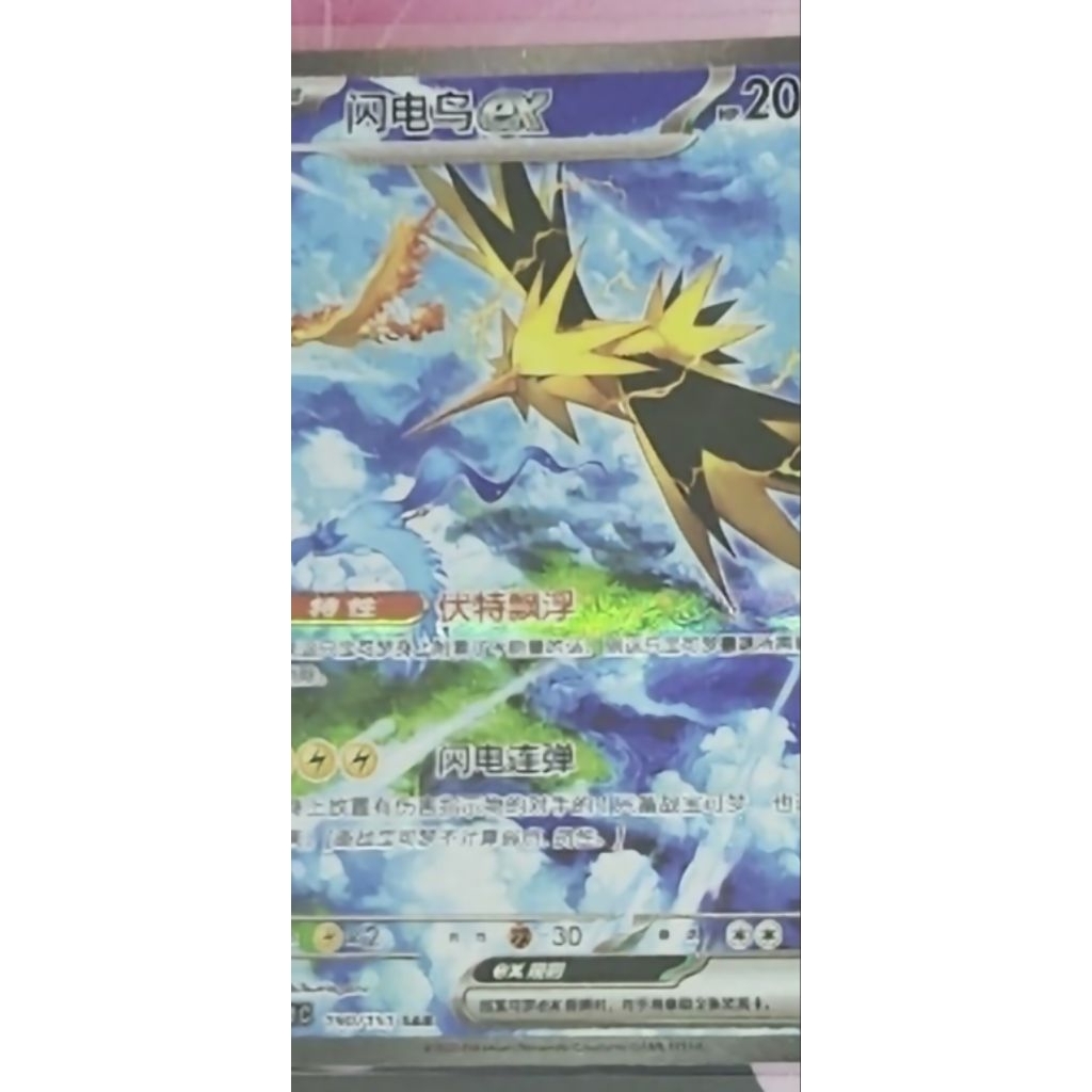 Zapdos SAR Chinese