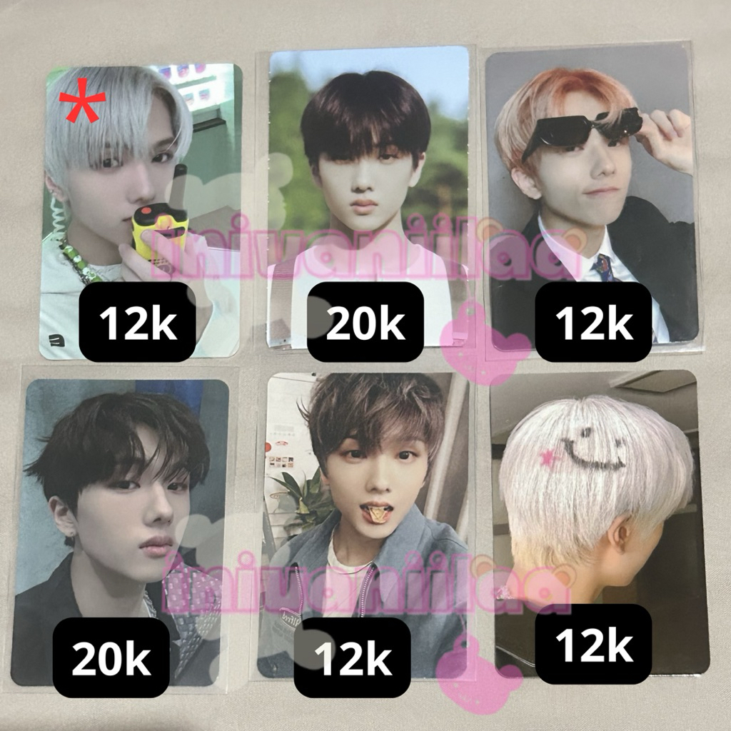 (BACA DESKRIPSI) WTS/WTB PC Jisung Album Hot Sauce Universe Hello Future Glitch Mode NCT Dream MD Gl