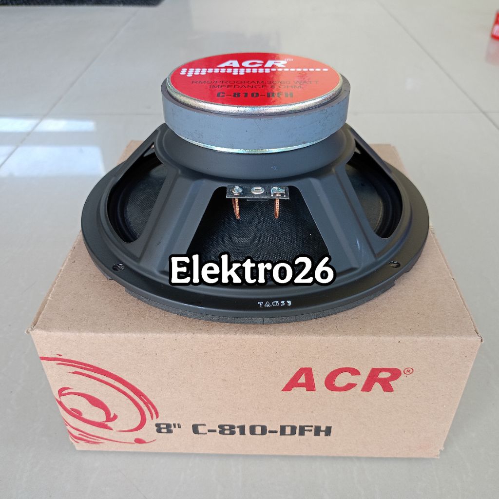 Speaker Full Range ACR 8 inch C 810 DFH