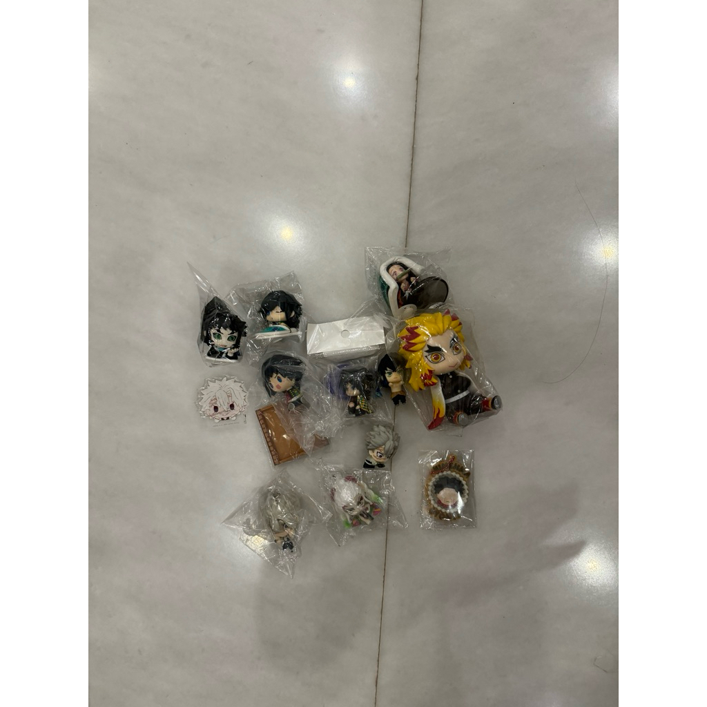 Demon Slayer Original Japan Gasha Gashapon Gacha Gachapon Sanemi Giyu Rengoku Daki Gyomei Nezuko Akr