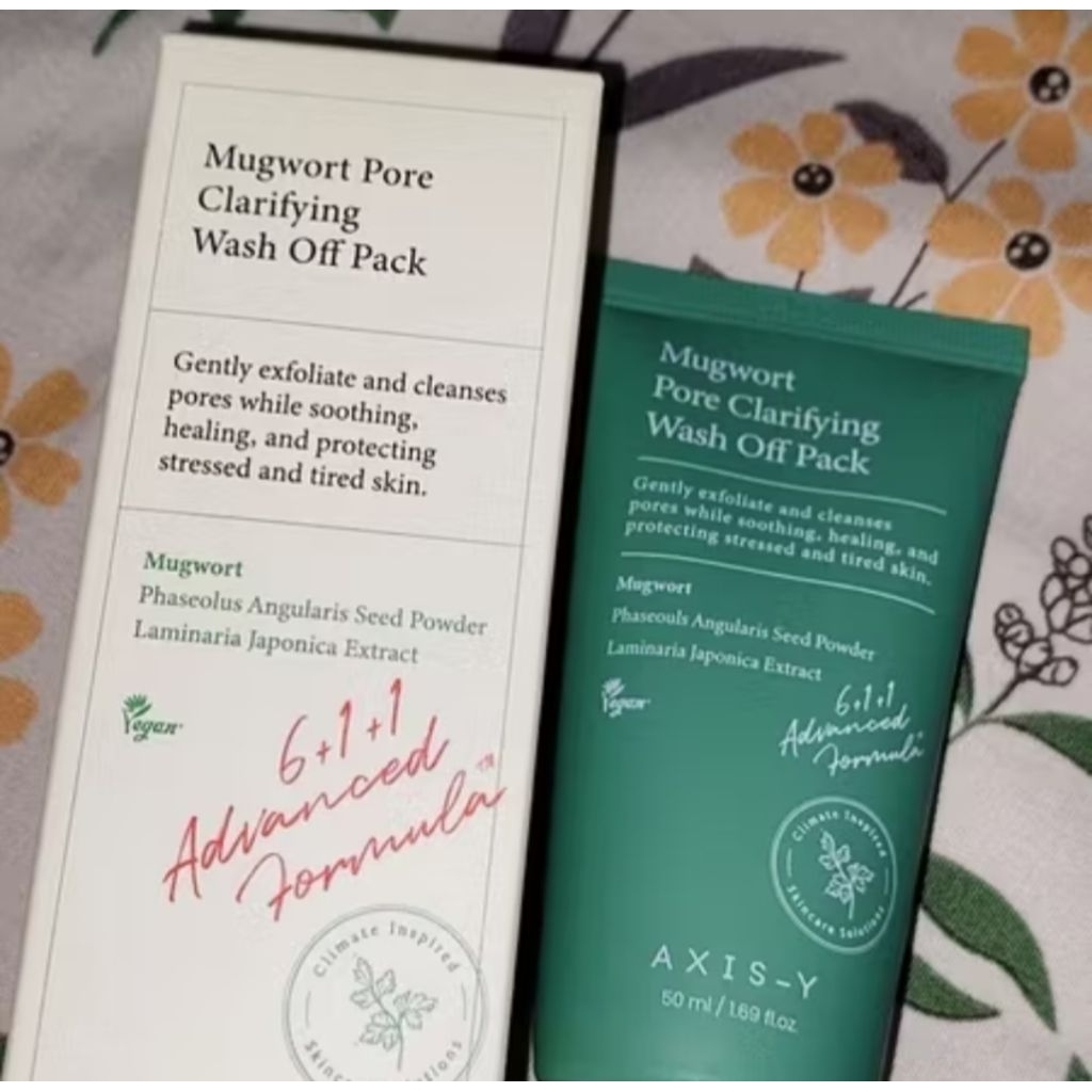 PRELOVED AXIS-Y Mugwort Pore Clarifying Wash Off Pack