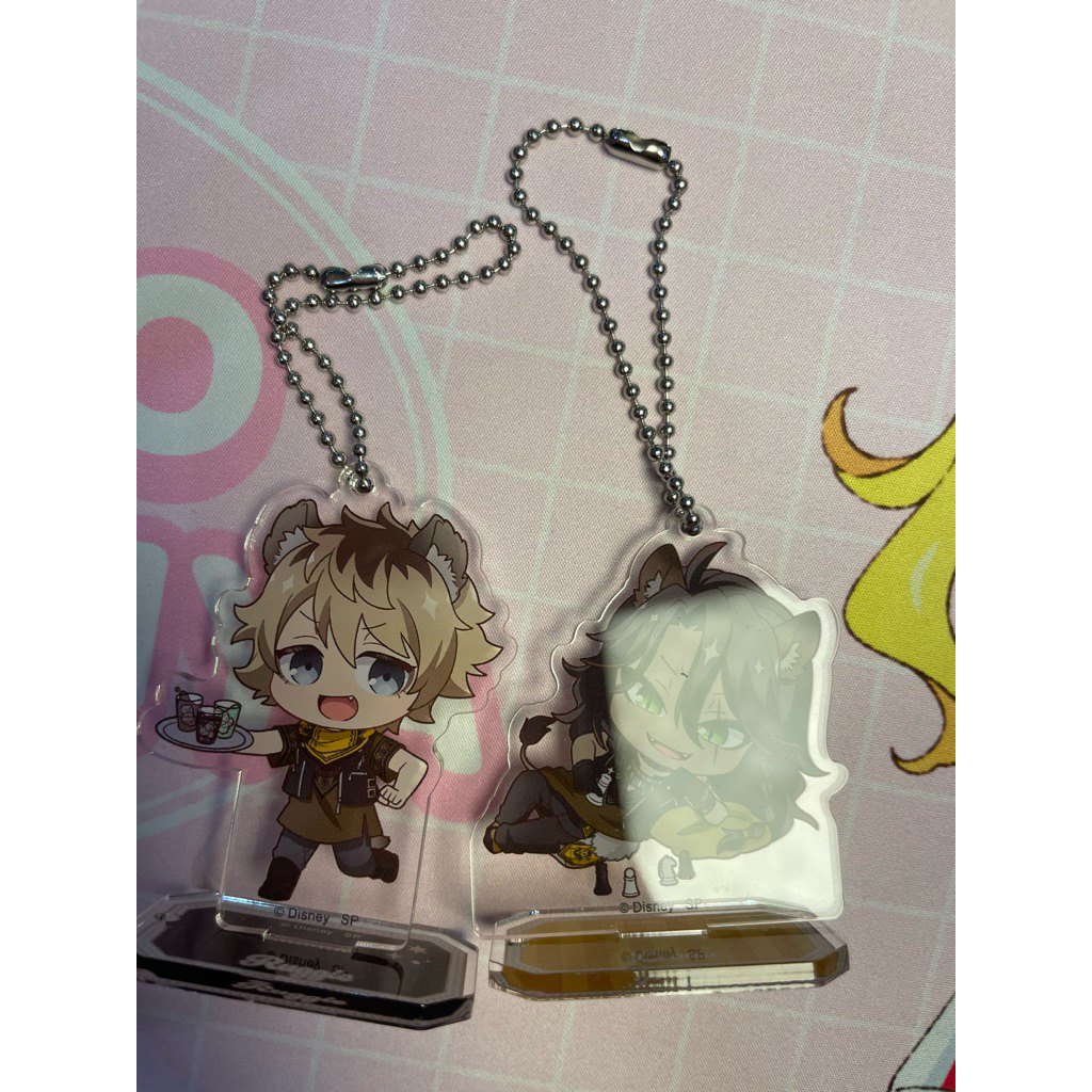 Twisted Wonderland Acrylic Stand Ganci Ruggie Leona