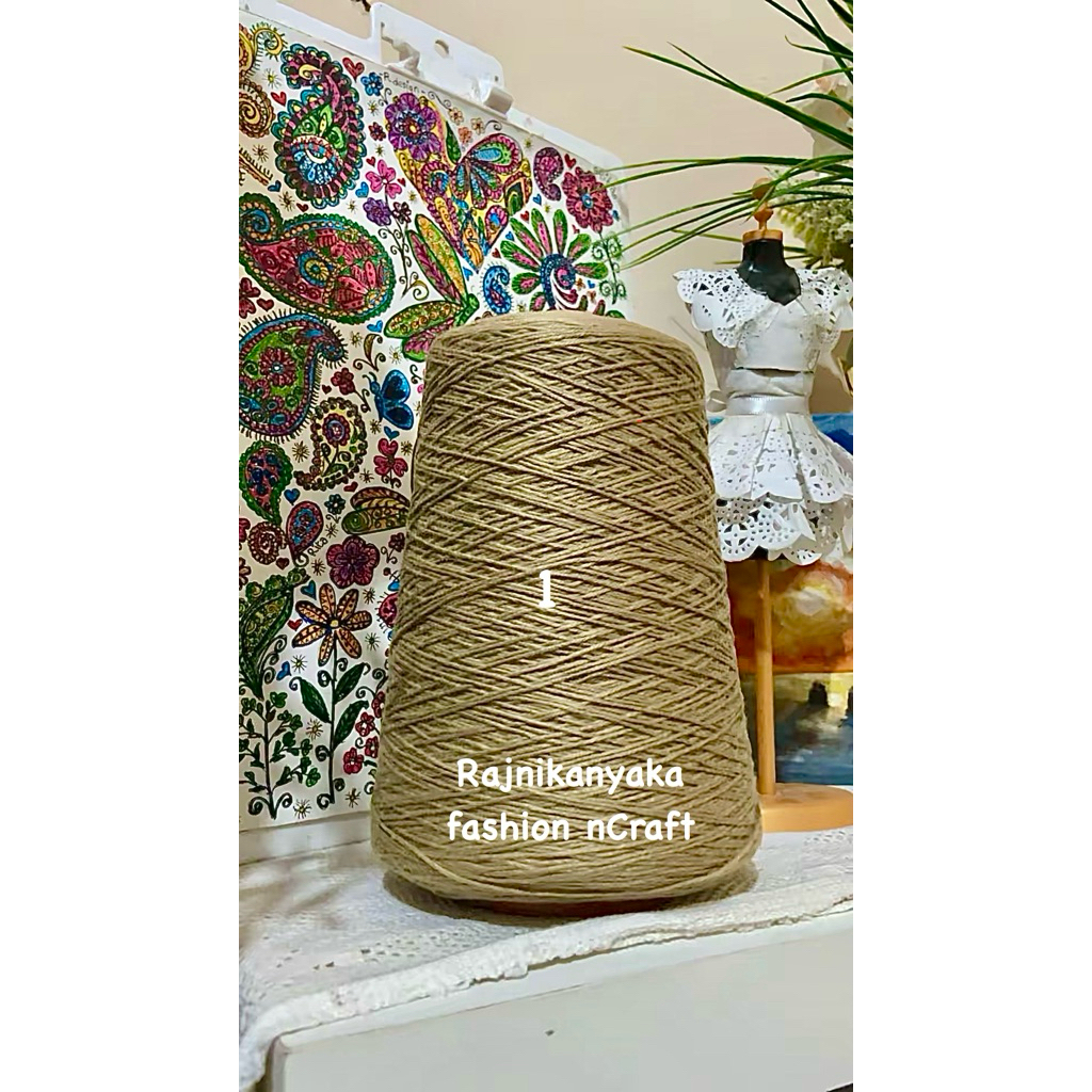 Benang Jala/Benang Rajut Jala/Benang Jala Katun, D9, 500gr