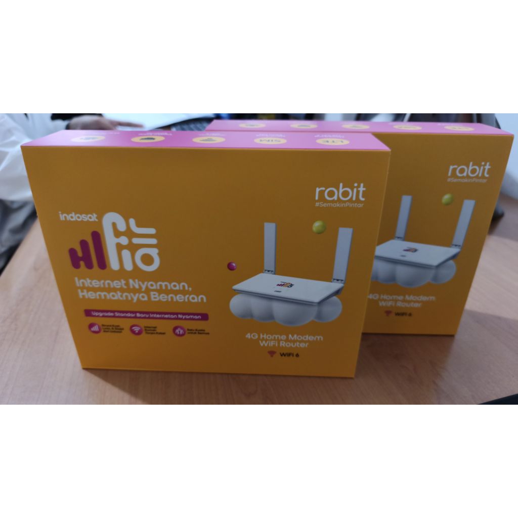 (Free 50gb+Type C+Wifi 6) Modem Router Hifi Air Rabit Baru 3ID