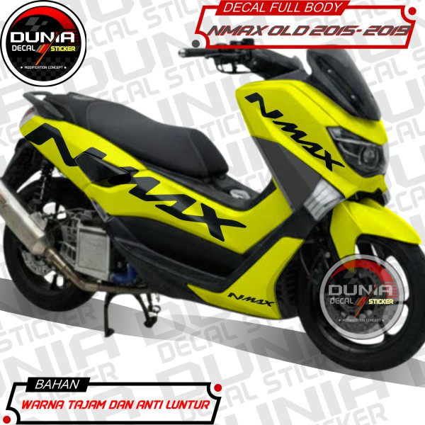Decal Nmax Old polos Stiker full body yamaha nmax sticker motor nmax motif Polos Bisa COD