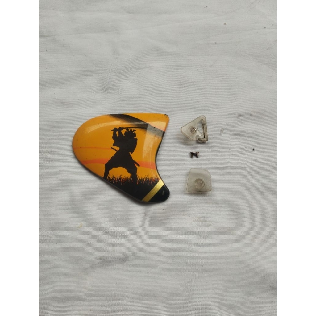 Sidepod Kanan Helm Scott Sz Ram 4 VZ Ram 4 Motif Pedrosa Gold Original