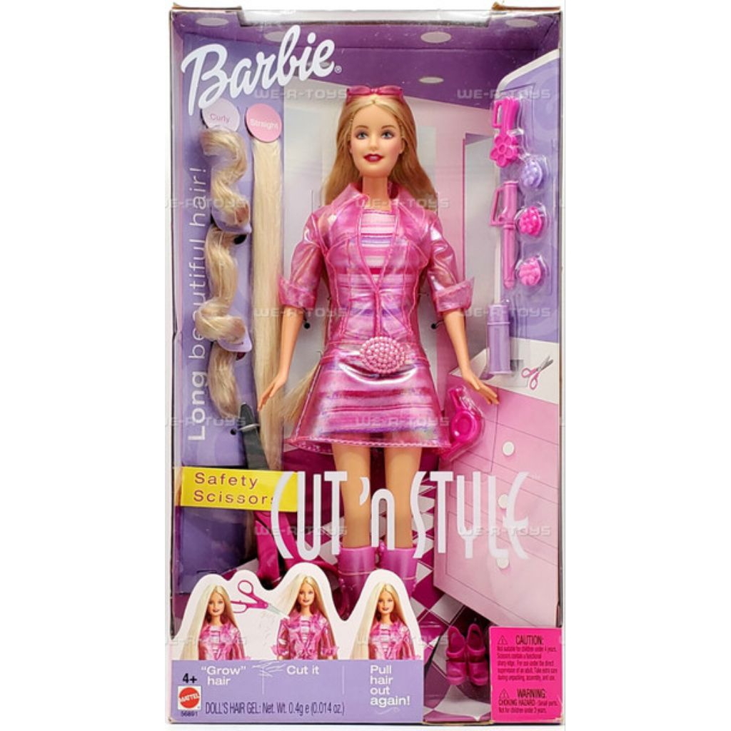 Barbie Cut n Style 2002 Barbie Vintage Barbie Rare Preloved