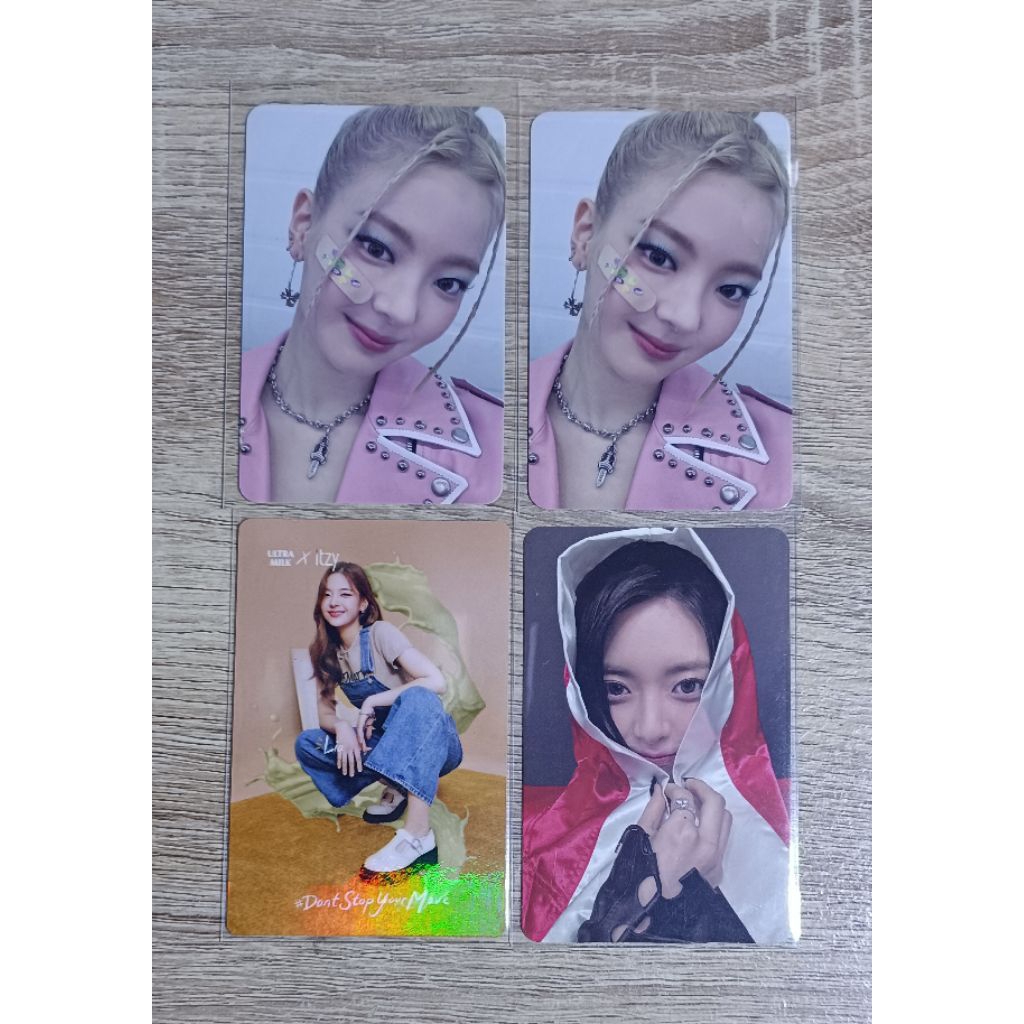 PC PHOTOCARD OFFICIAL ITZY LIA & YUNA