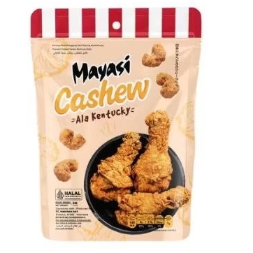 Mayasi Kacang Mede Panggang Salut Tepung Ala Kentucky Pouch 35 g 