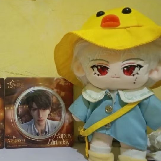 Sylus love and deepspace unofficial merch doll