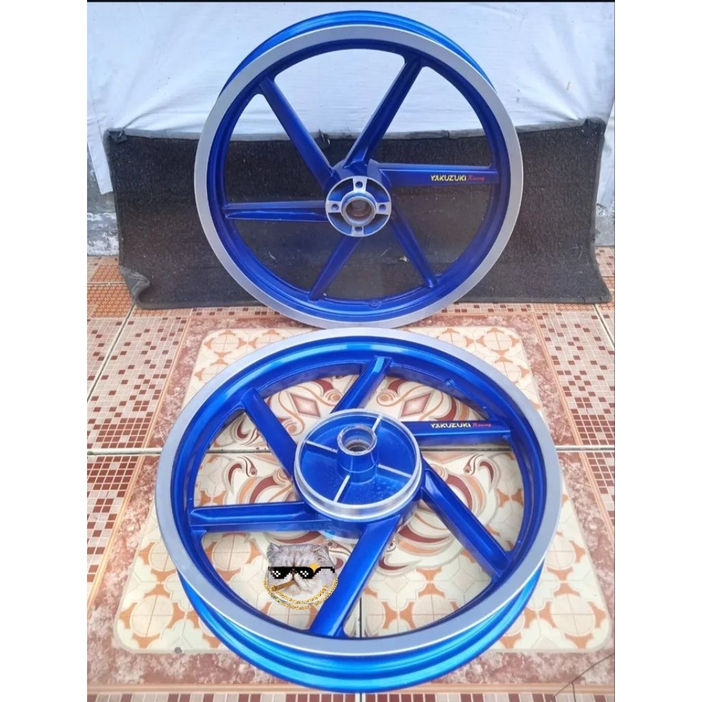 Velg original Yakuzuki Racing Thailand Uk 250 300 Ring 17 for Suzuki Thunder