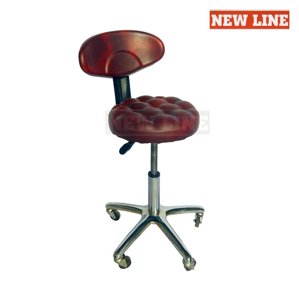 New Line - Kursi Salon Merah / Kursi Hidrolik / Kursi Salon Hidrolik / Kursi Putar