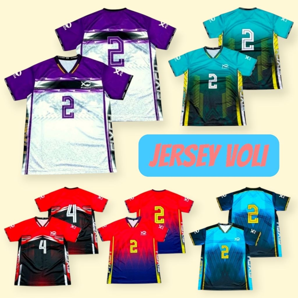 jersey voli 1 lusin jersey lusinan tim voli JERSEY VOLI 1 LUSIN TEAM VOLI SEPAKBOLA JERSEY 1 LUSIN V