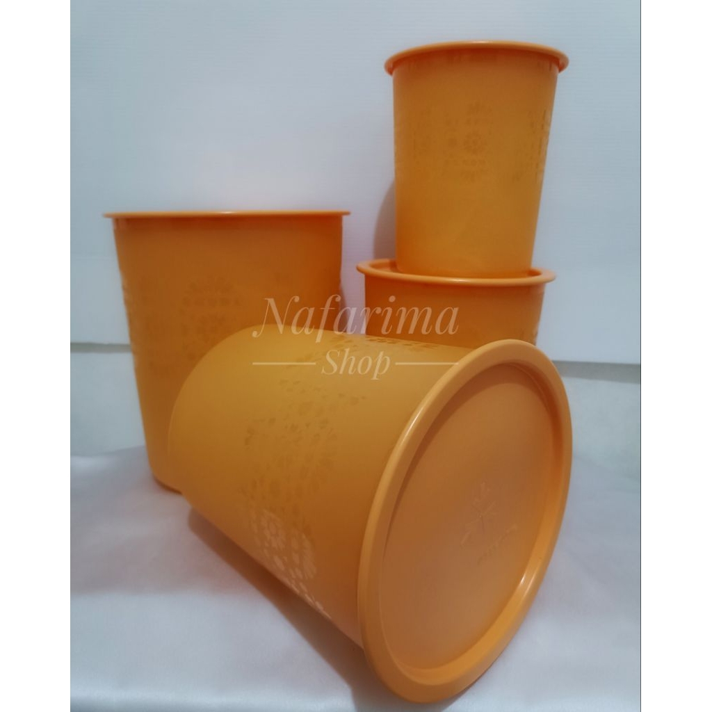 Tupperware Mosaic Canister set