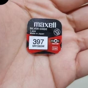 baterai jam tangan maxell sr 726 sw 397