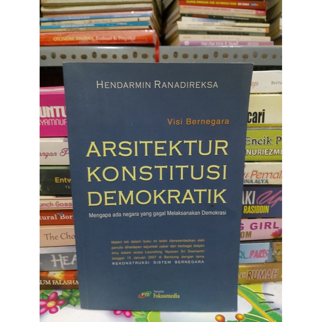 BUKU ARSITEKTUR KONSTITUSI DEMOKRATIK (ORIGINAL)