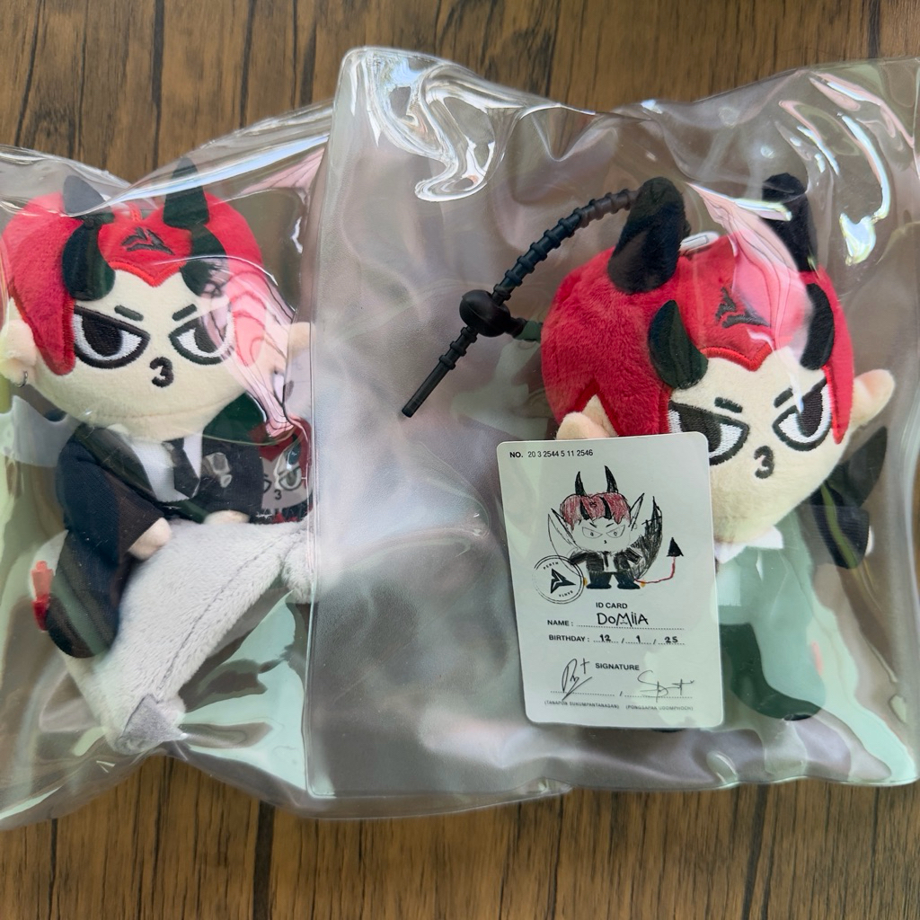 [READY SIAP KIRIM] DOMIIA DOLL KEYCHAIN GMMTV DOMIIA V1 DOMIIA V2 BREEZY BALLOON  DOLLKEY