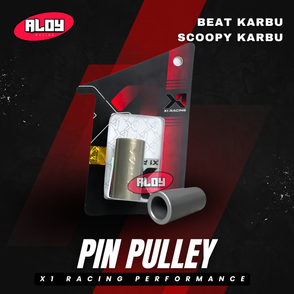 KVY - BOSHING - PIN PULLEY BEAT SCOOPY KARBU - BUSHING RACING ALUMINIUM - BOSH RUMAH ROLLER PULLEY S