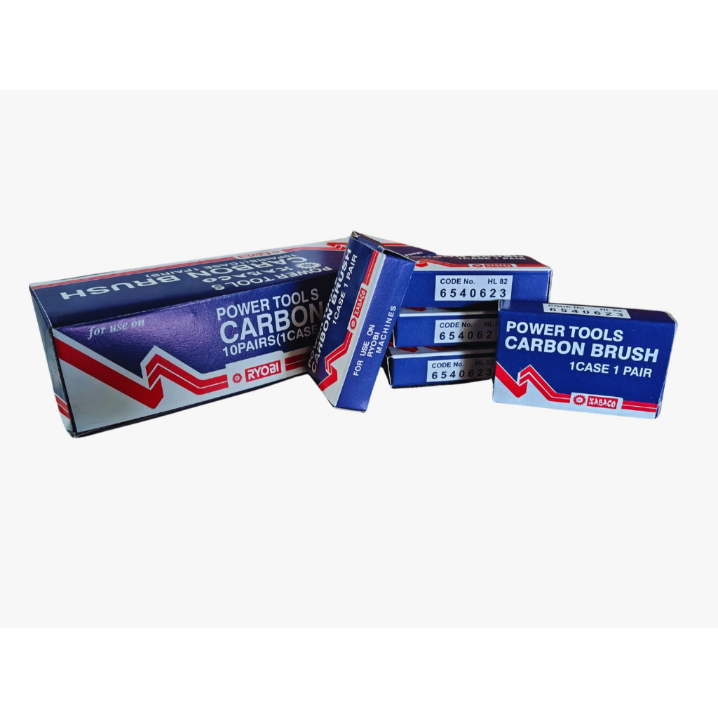CARBON BRUSH HL 82 RYOBI / RYOBI CB HL82 CARBON BRUSH BOSTEL MESIN SERUT KETAM KAYU HL 82