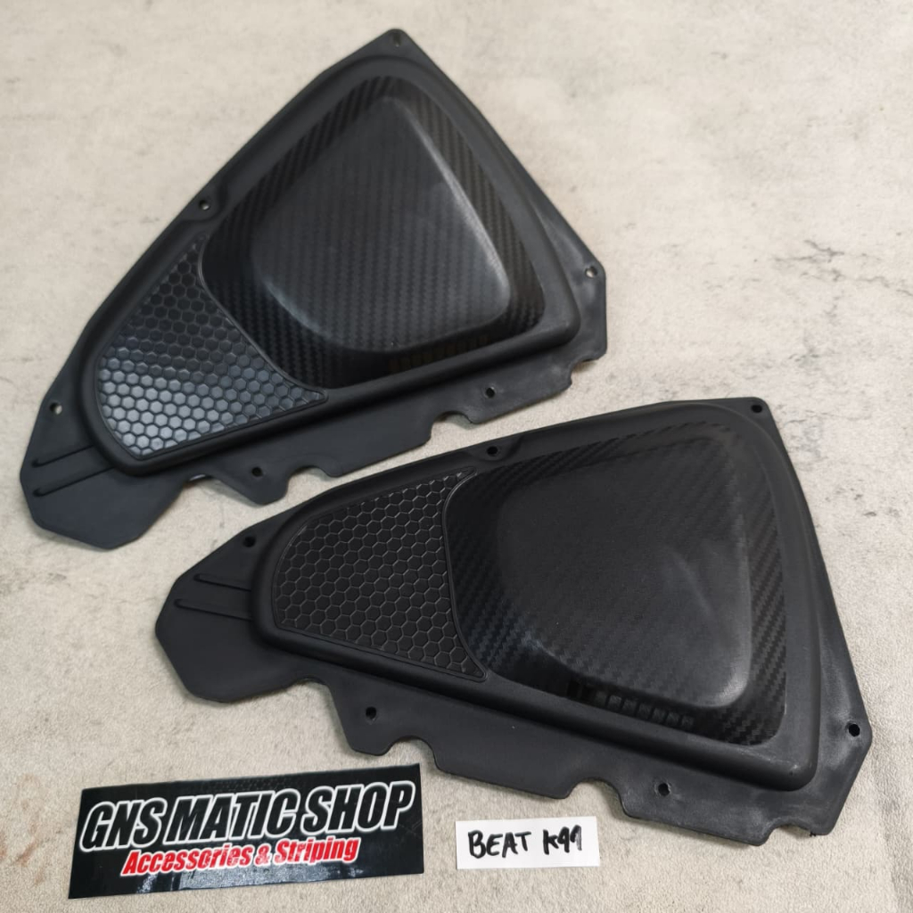 Box Filter Slim Beat K44 2016-2019 Beat FI Beat Street Rumah Filter Slim Motif Carbon