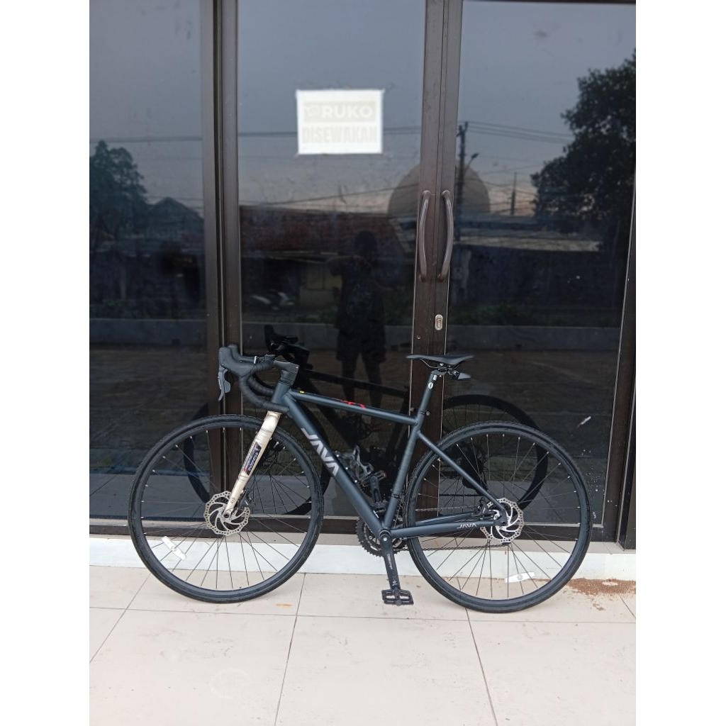 Roadbike Java Rapida size XS frame alloy mulus like new spek bawaan lahir
