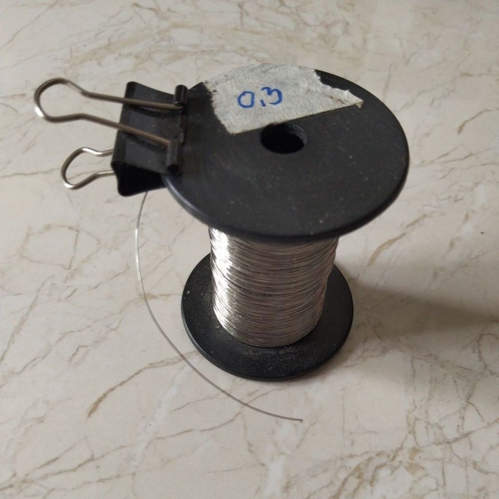 Kawat Nikelin 0,3 kawat elemen Pemanas