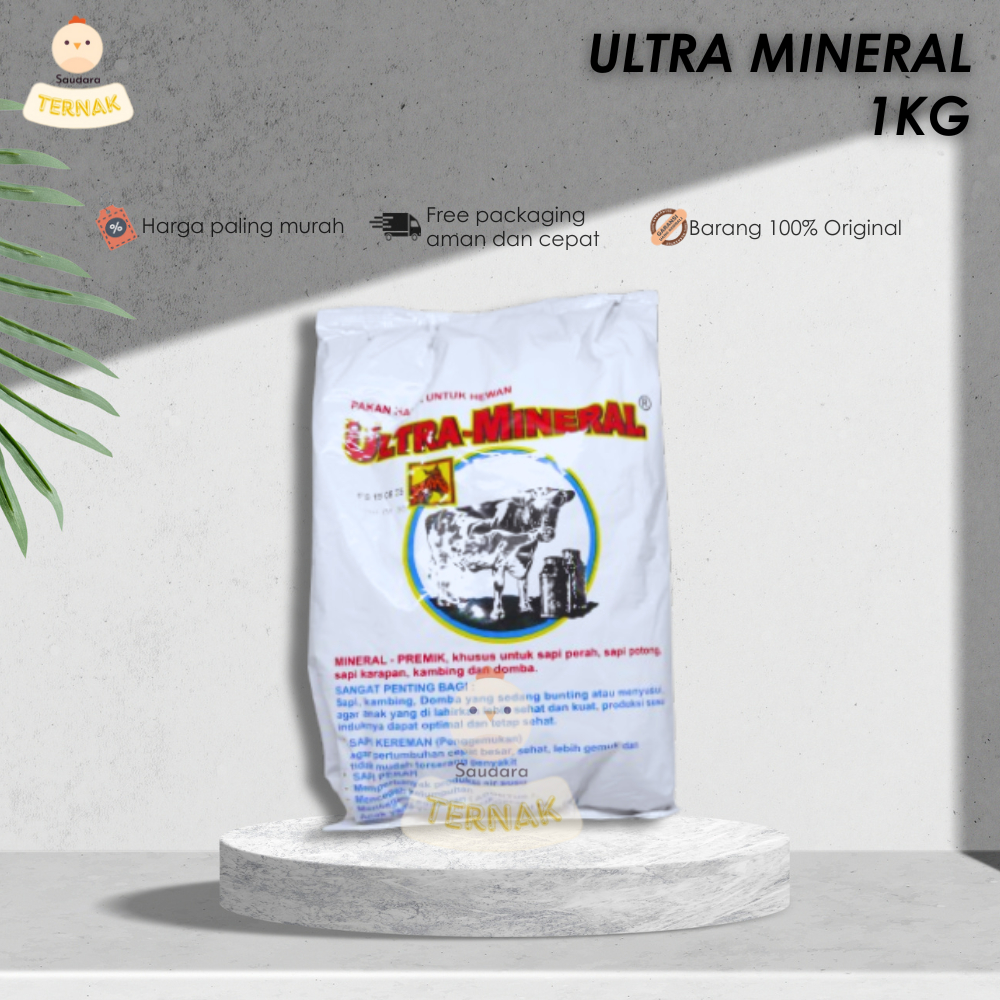 Ultra Mineral 1 kg Eka Farma Vitamin Sapi Perah Potong Kambing Lengkap