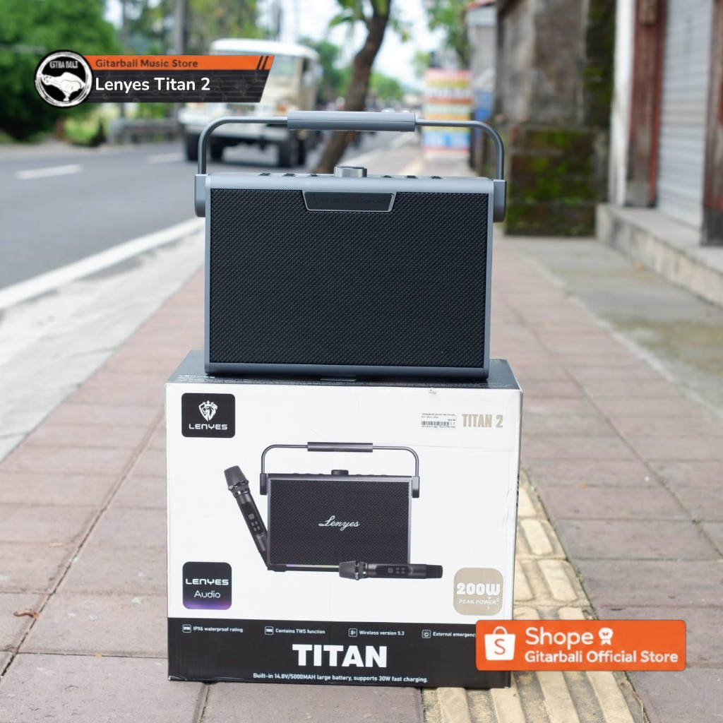 Lenyes Titan 2 Karaoke Speaker