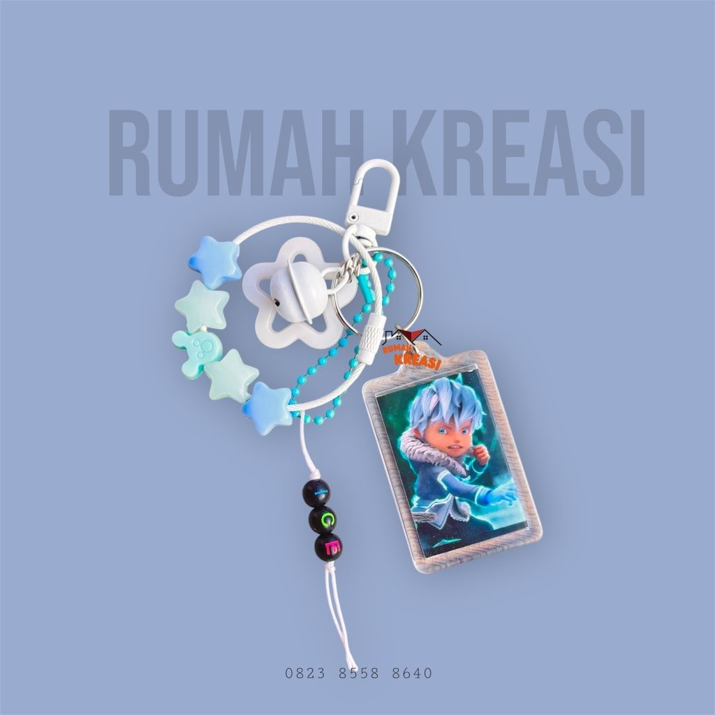 Gantungan Kunci Custom Nama & Foto