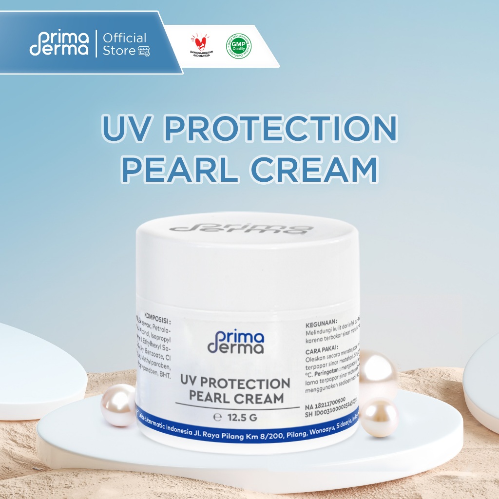 PRIMADERMA UV Protection Pearl Cream 12.5 gr