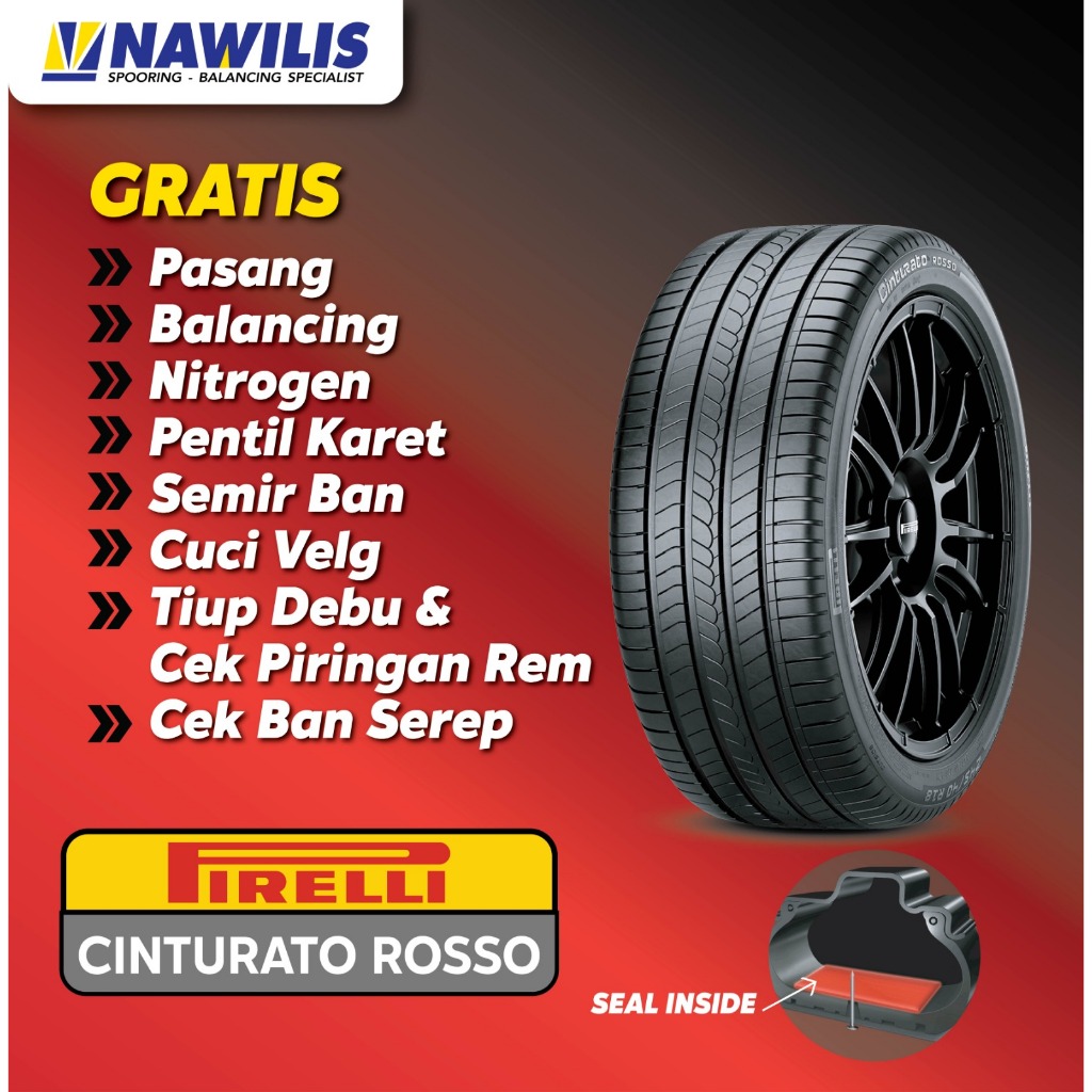 Ban Pirelli 245/40 R18 Cinturato Rosso