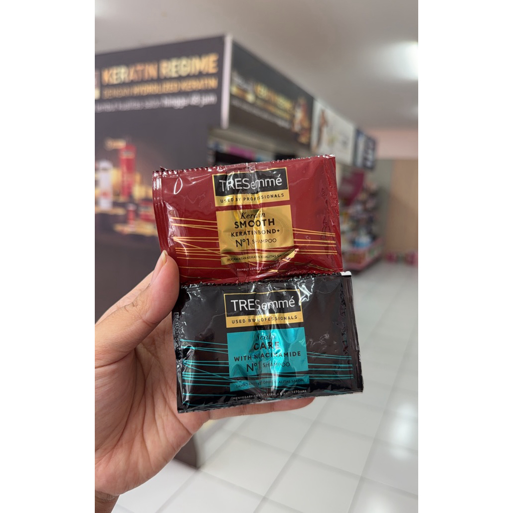 Shampoo Tresemme Sachet isi 6 | Shampoo Tresemme Keratin Smooth | Shampoo Tresemme Scalp Care Ketomb