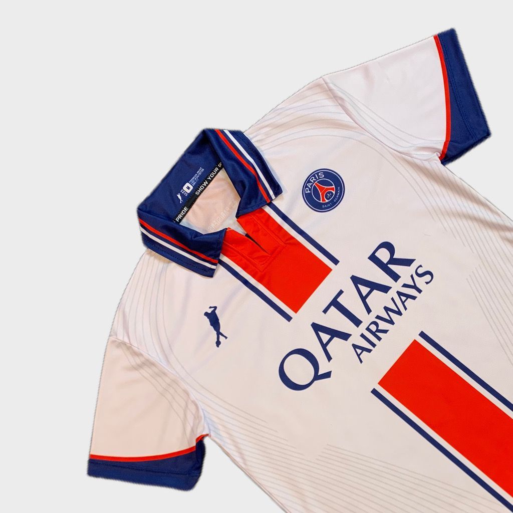 JERSEY RABONA / JERSEY VINTAGE PSG / fantasi PSG / FULL PRINTING