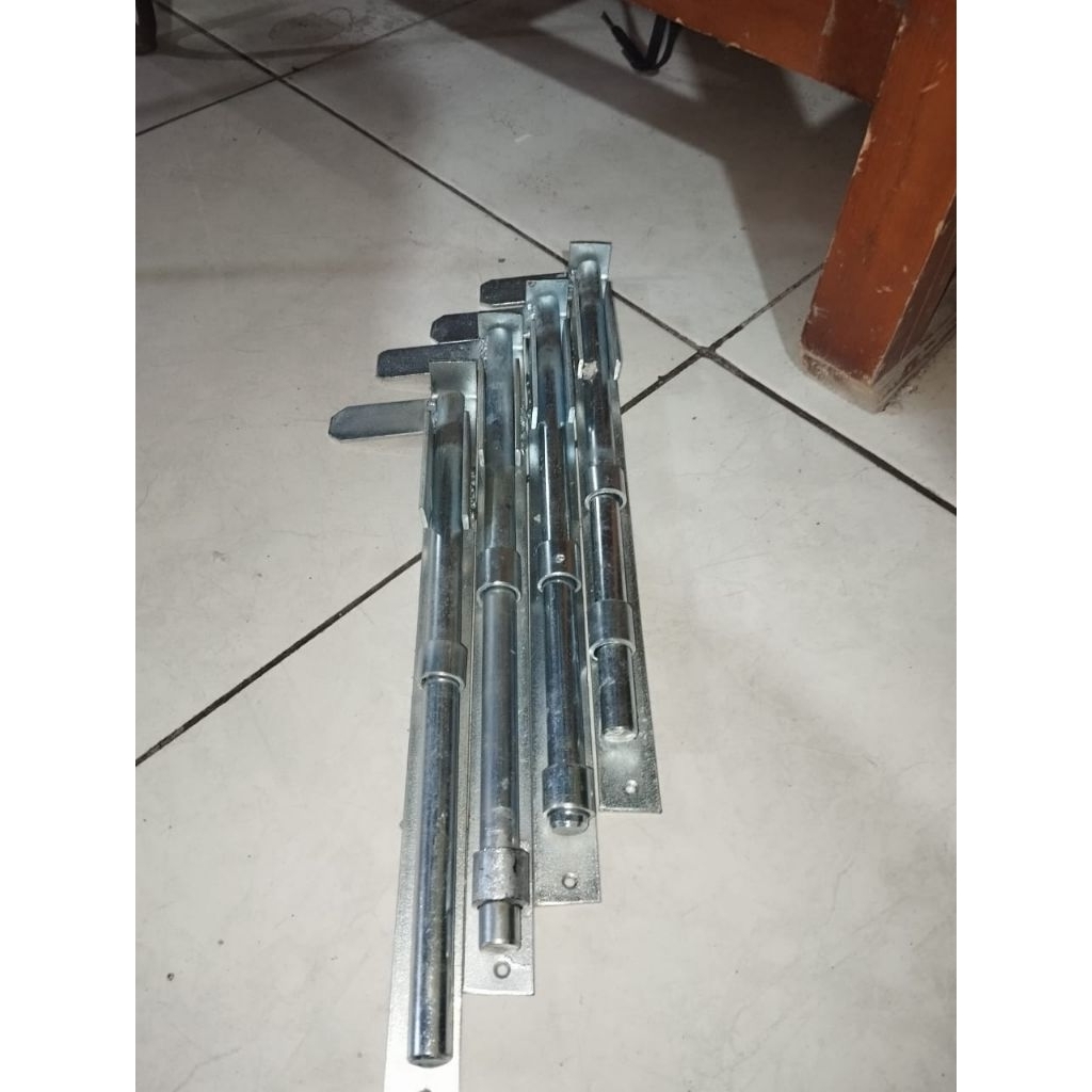 Slot Grendel 30cm Kunci Pagar Besi Dan Kayu Ornamen Aksesoris Pagar Besi Tepma Gebyok