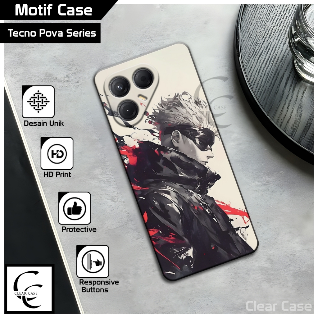 Casing Tecno Pova 7 4G 7 5G  7 Ultra 5G Tecno Pova 6 6 Pro Tecno Pova 5 5 Pro Tecno Pova 4 & 4 Pro T
