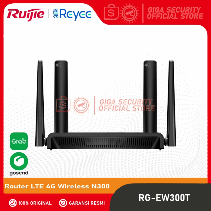 Ruijie Router LTE 4G Wireless N300 RG-EW300T