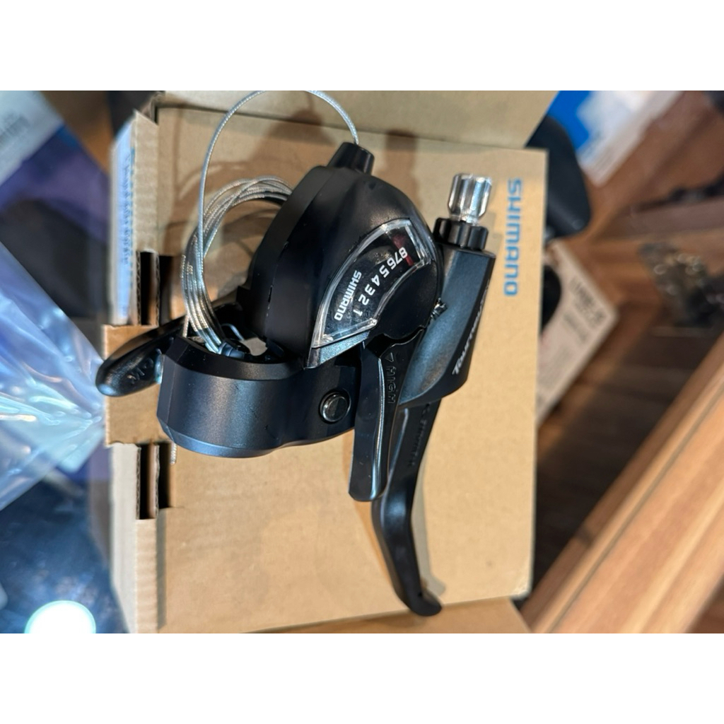 SHIFTER SHIMANO TOURNEY 8 speed TX800 shifter brake jadi 1
