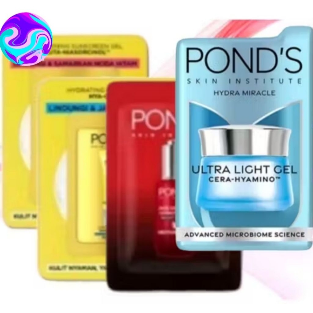 Ponds sachet  serum [ sunscreen ] moisturizer size 2 gram