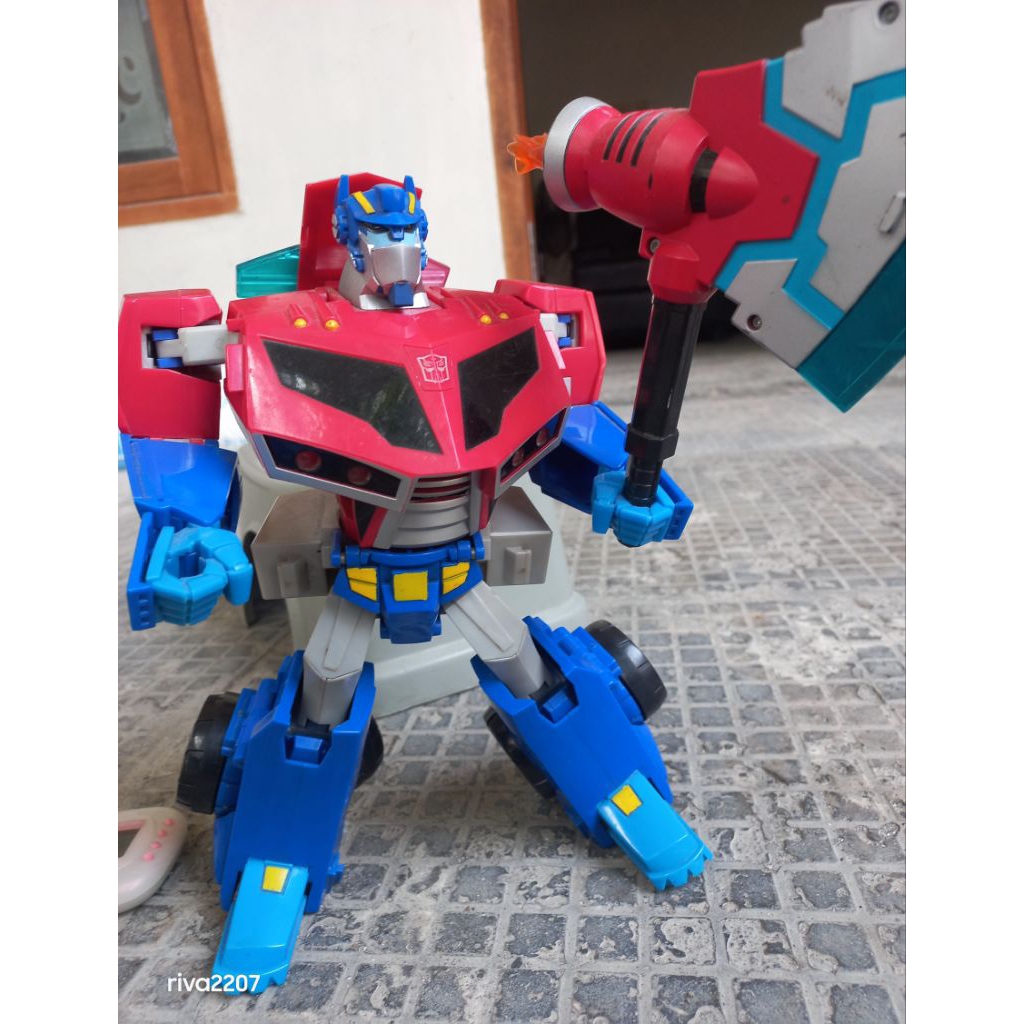 figure optimus prime - transformers - hasbro 2007