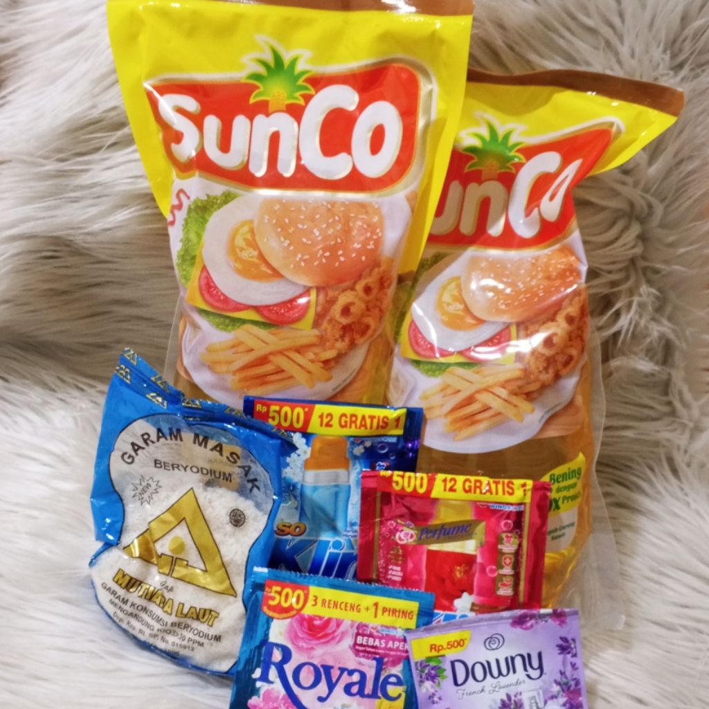 Paket sembako bahan pokok murah