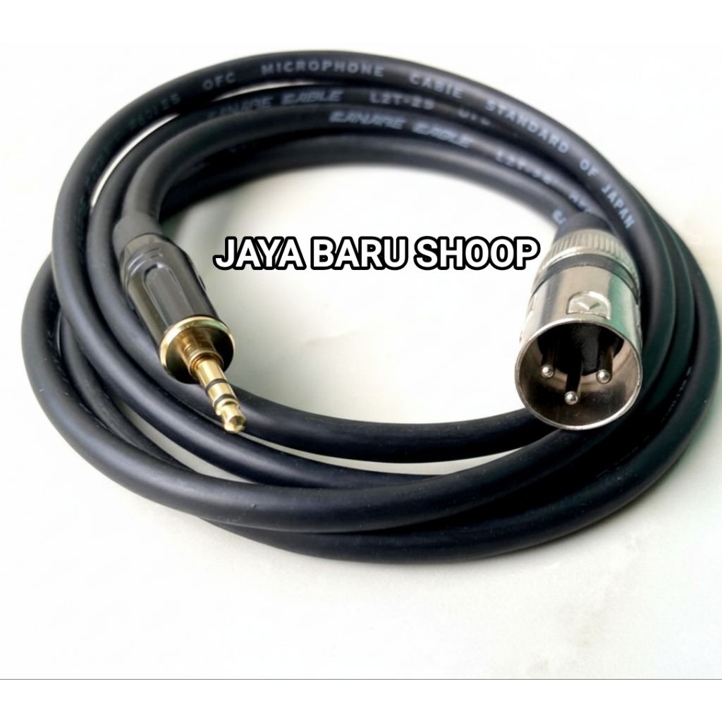kabel audio jack 3,5 to xlr male