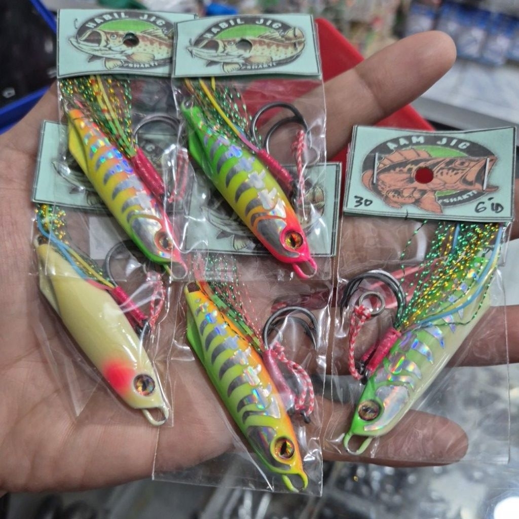 METAL JIG 30gr GID Bonus asis Hook