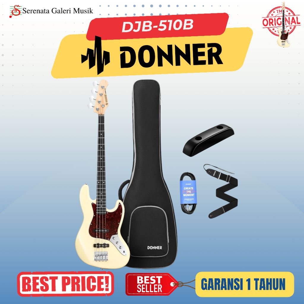 Donner DJB 510B Guitar Bass Elektrik