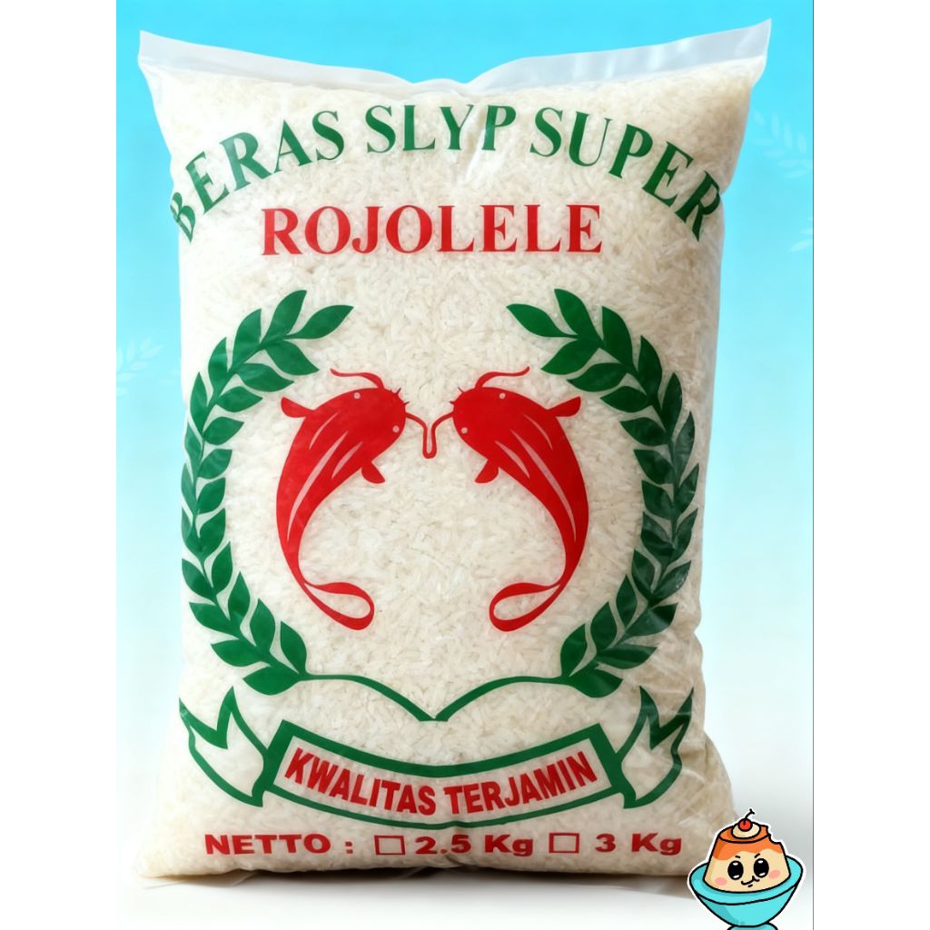 beras putih kemasan 50kg premium .