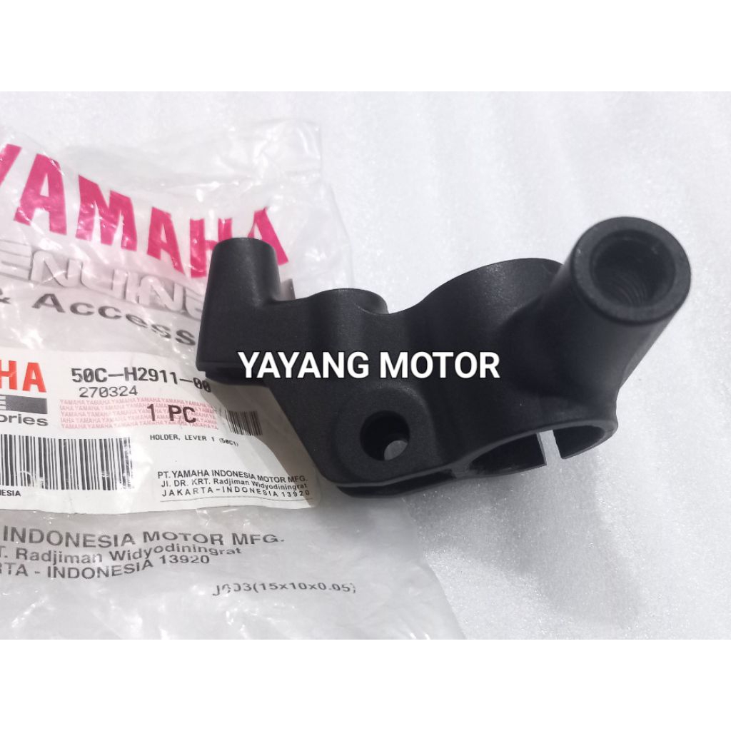 HOLDER LEVER DUDUKAN HANDEL KOPLING SPION KIRI JUPITER MX 135 NEW MX KING ASLI ORI YAMAHA 50C-H2911-