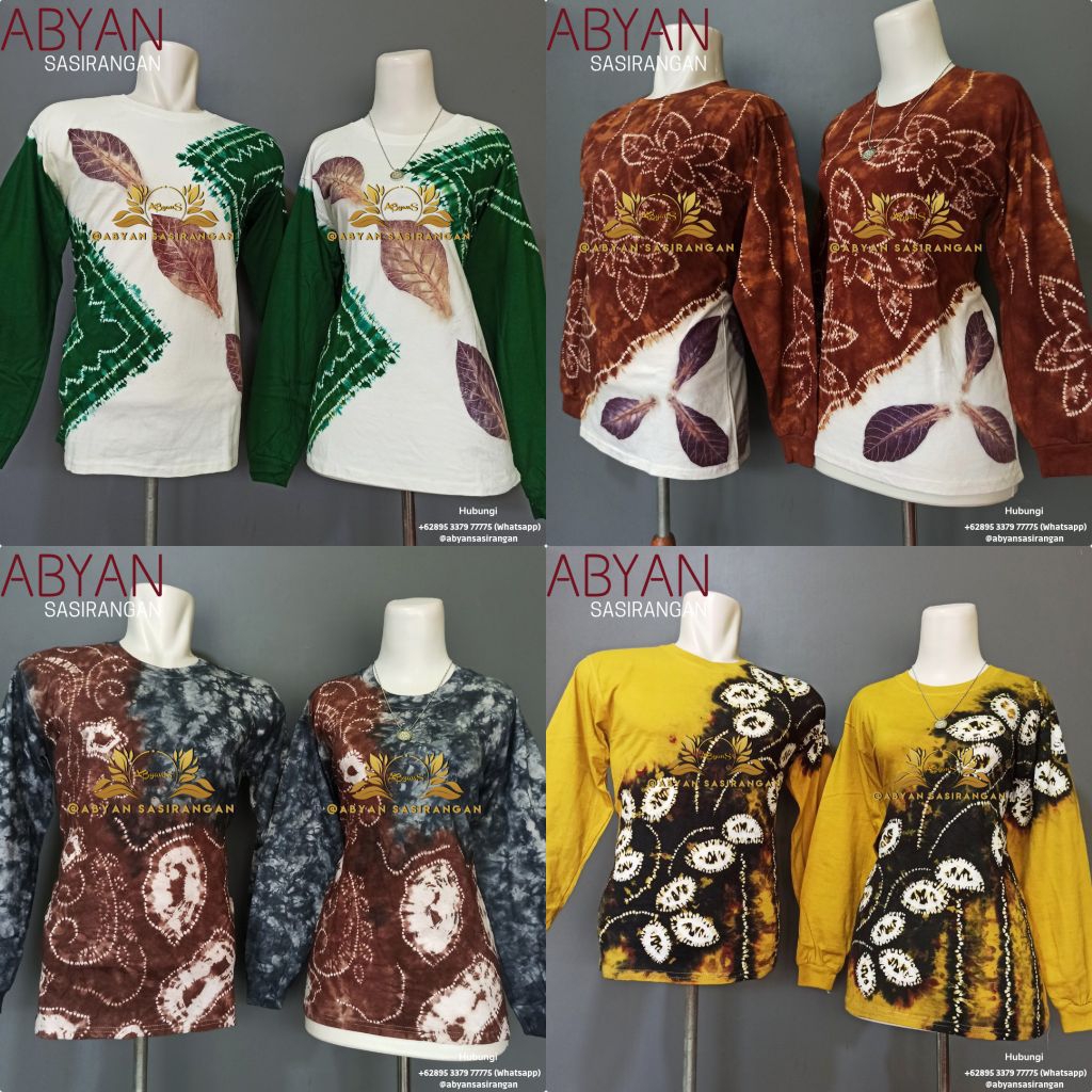 [READY SIAP KIRIM] KAOS SASIRANGAN VIRAL BY ABYAN SASIRANGAN | MOTIF TERBARU | KAOS HANDMADE |T SHIR