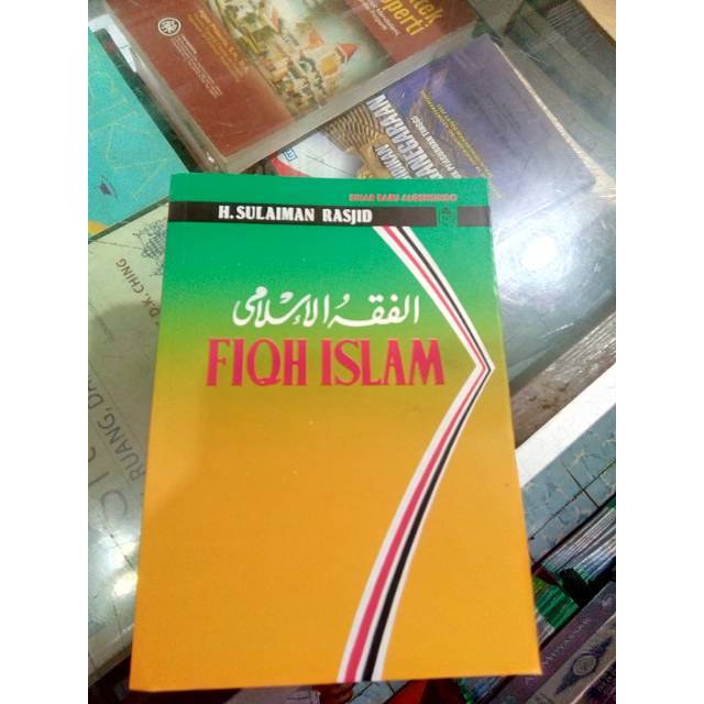 Fiqh Islam Sulaiman Rasyid Penerbit Sinar Baru Algensindo ORIGINAL KERTAS ISI BURAM/CD