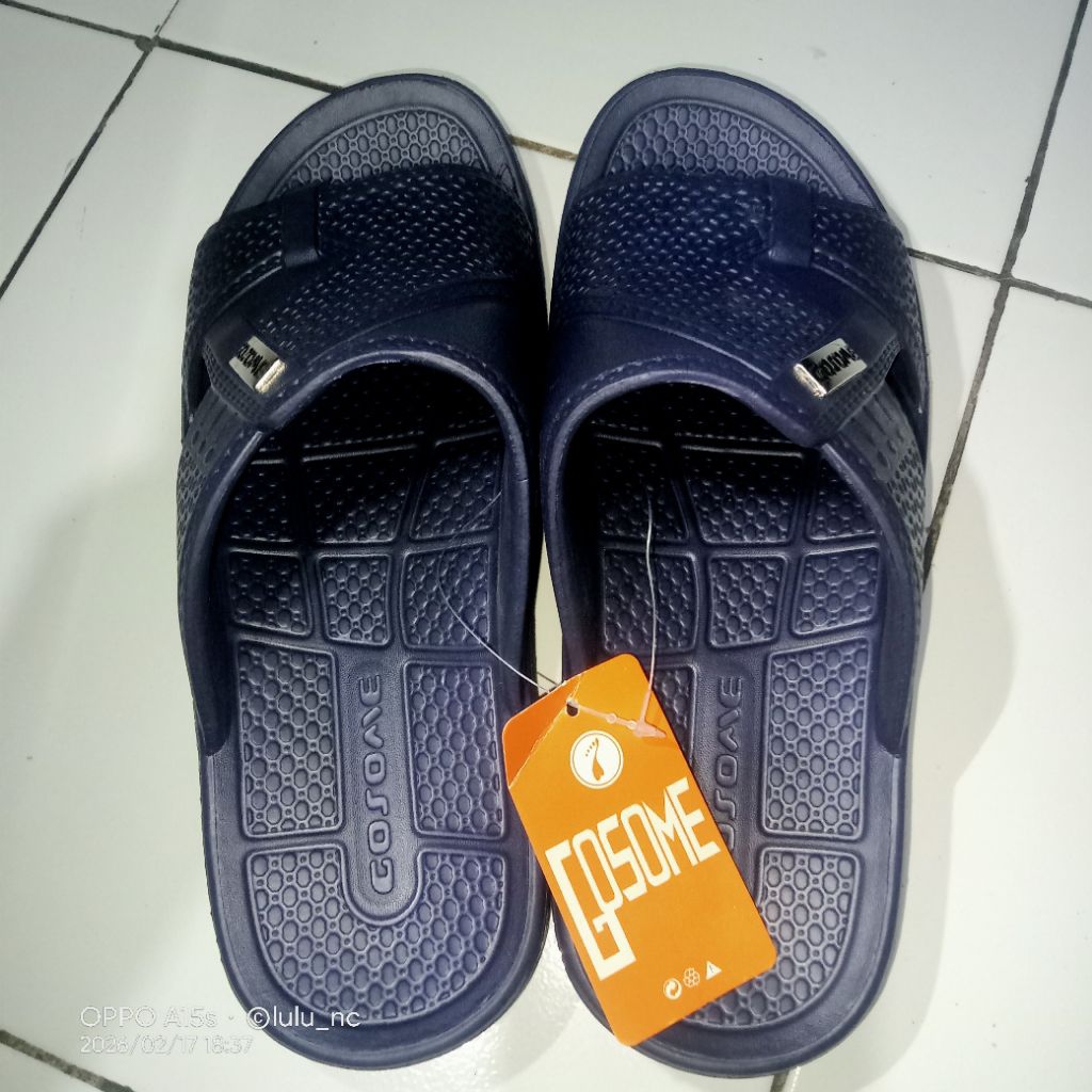 NEW sandal pria kekinian merk GOSOME sandal cowok