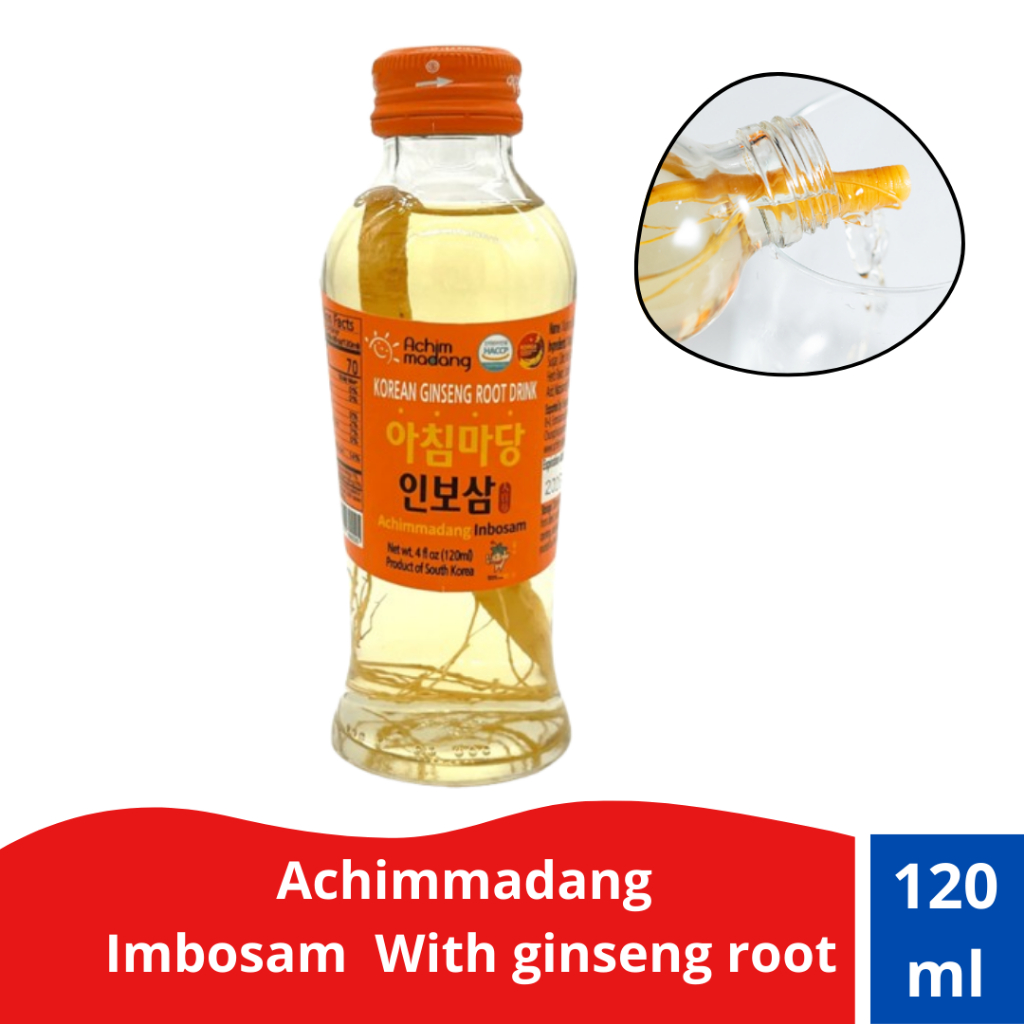 Achimmadang - Imbosan- minuman ginseng dengan akar ginseng asli Korea 120ml
